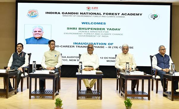 Bhupender Yadav Calls for Technology-Led Forest Governance and Community-Driven Conservation